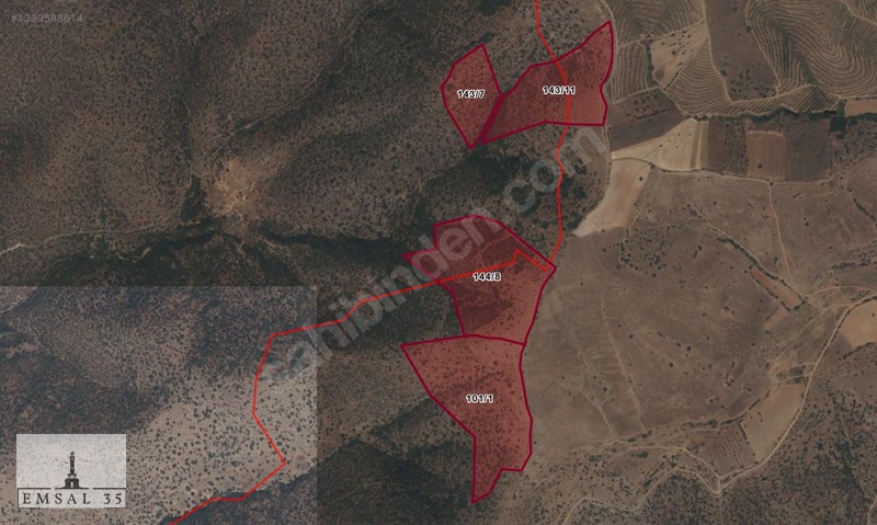 Salihlide Yatırımlık Toplam 186.639 M² Satılık 4 Adet Parsel — fotoğraf 5