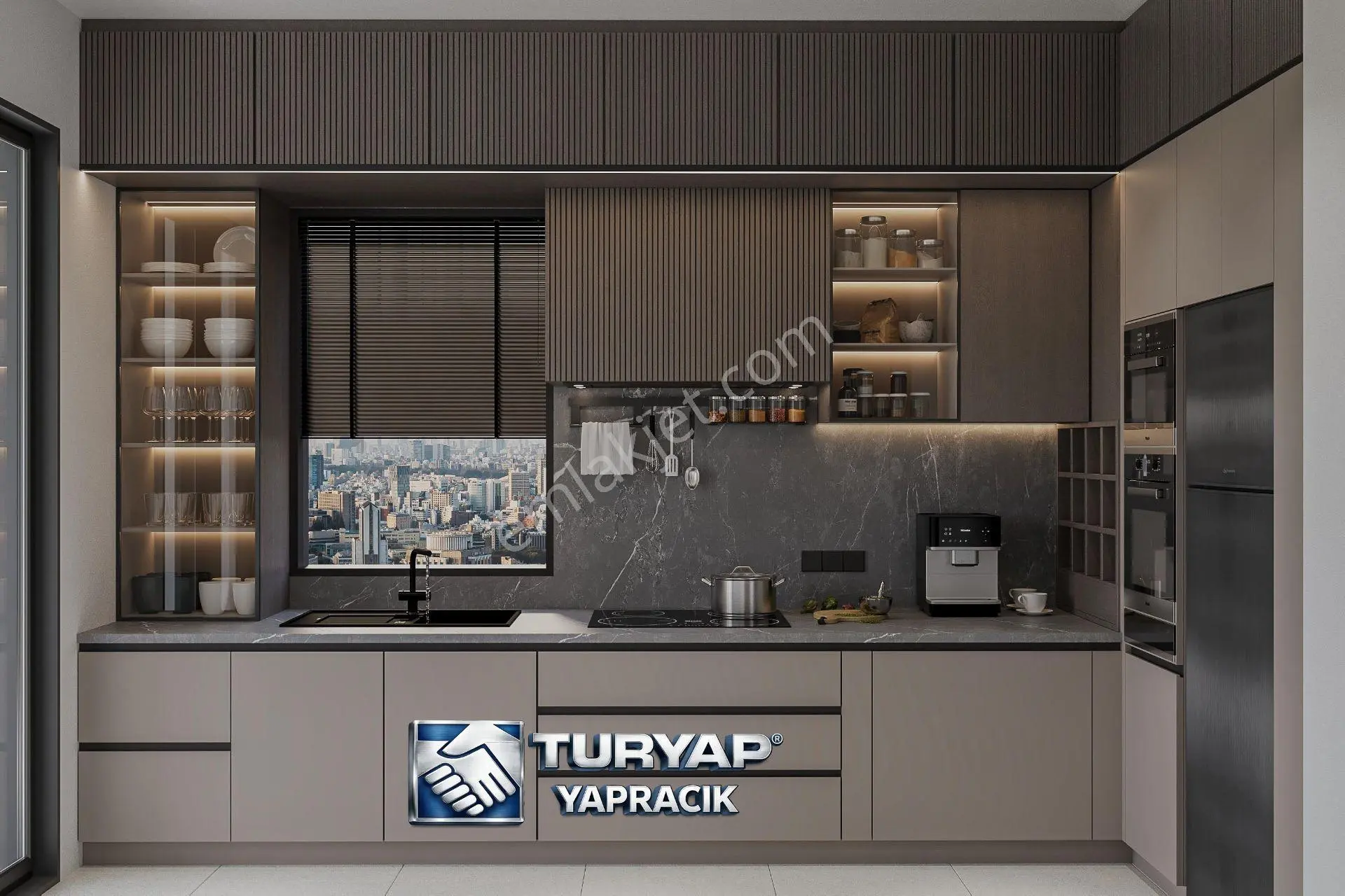 Turyap Yapracık ░ Atayurt'Ta Merkezi Konumda Ara Kat 2+1 Daire