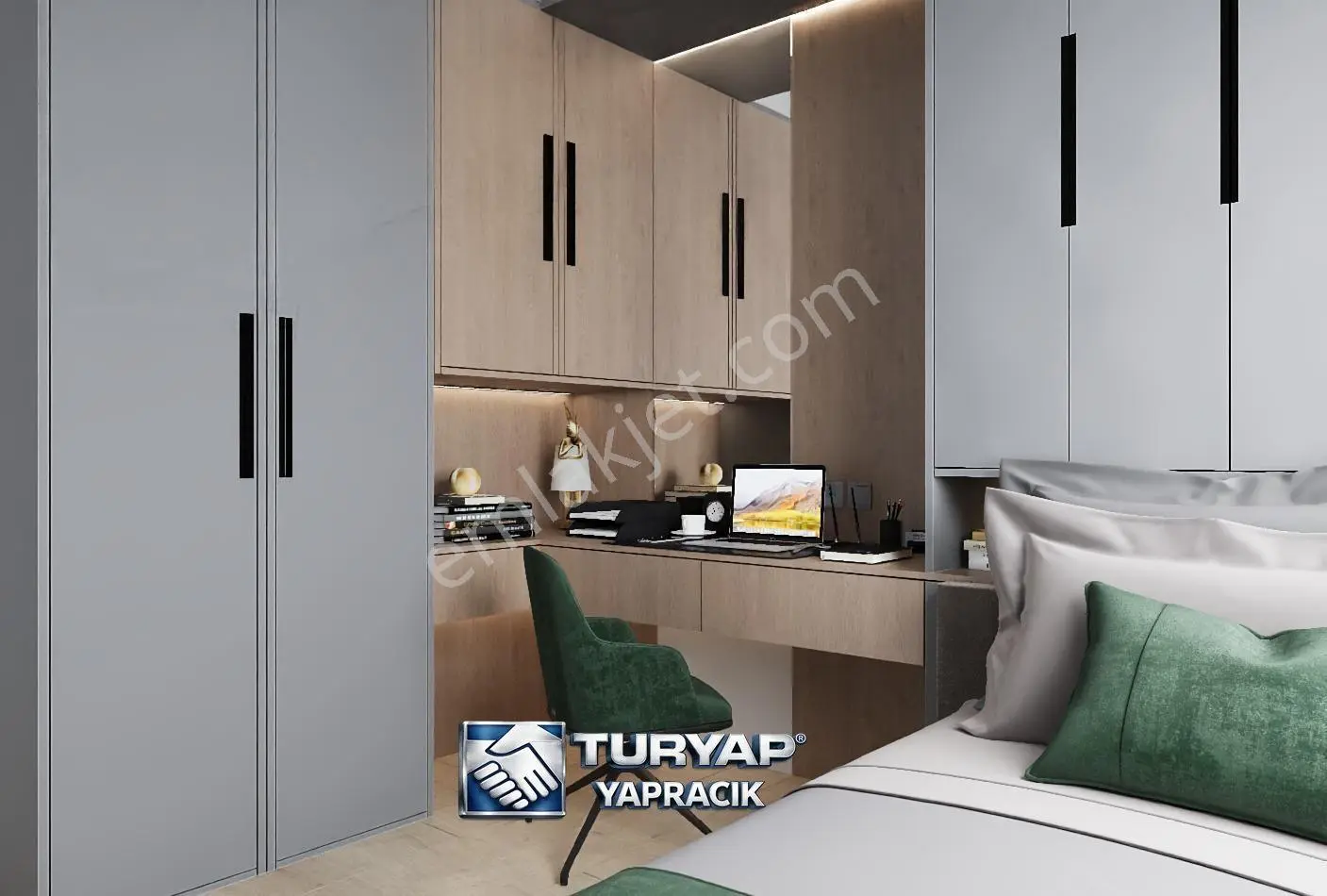 Turyap Yapracık ░ Atayurt'ta Merkezi Konumda Ara Kat 2+1 Daire — fotoğraf 2