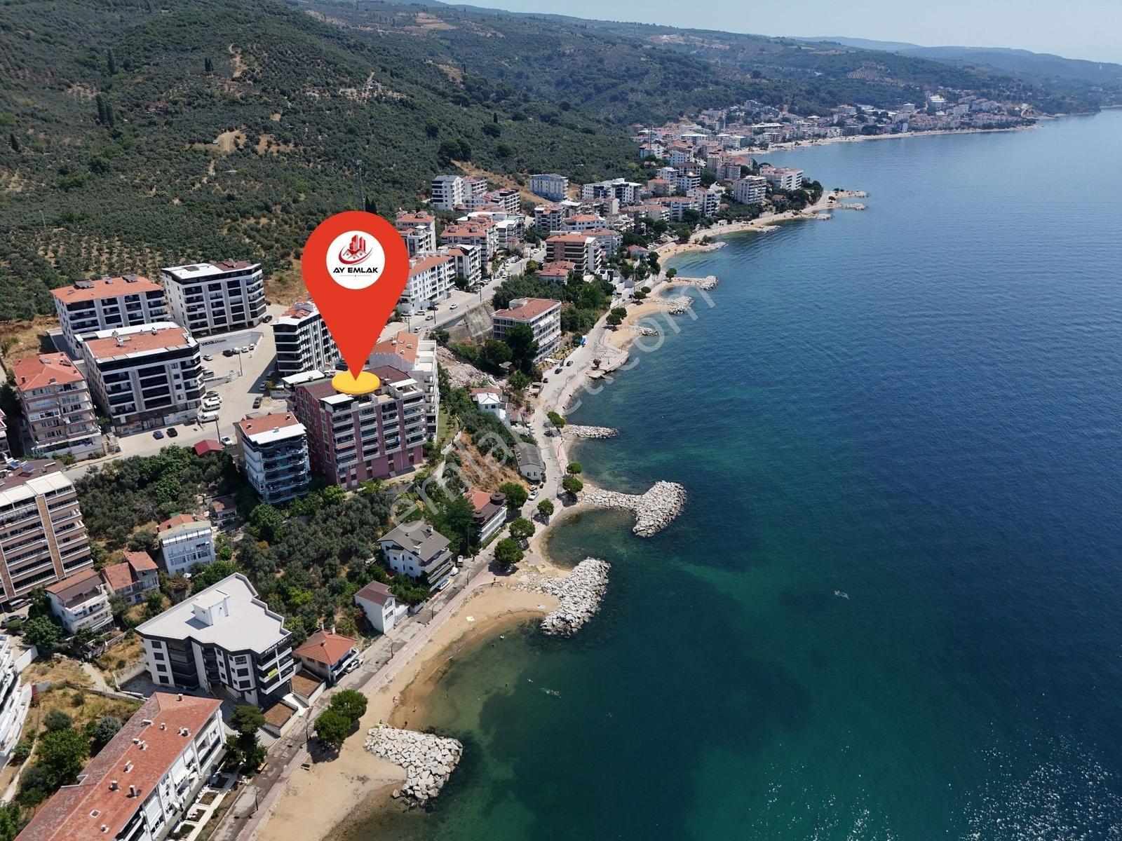 Ay Emlaktan 2+1 Ayrı Mutfaklı Full Deniz Manzaralı Daire — fotoğraf 2