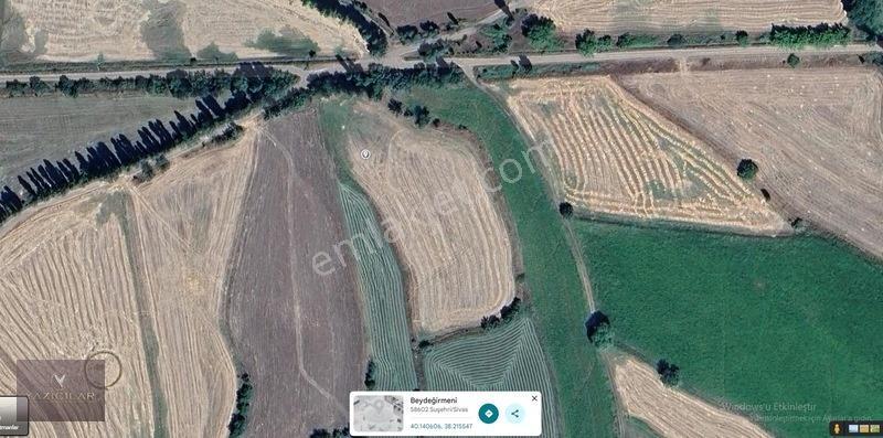 Suşehri Beydeğirmeninde D100e Yakın 5.990 M² Yolu Mevcut Tarla — fotoğraf 3