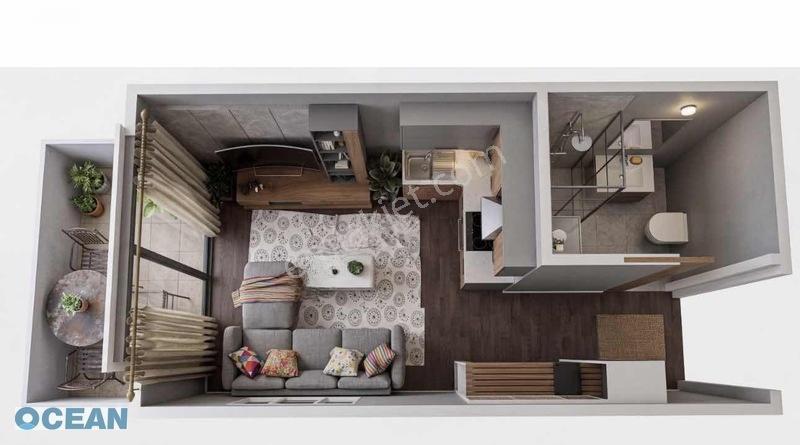 Kocaelı Mia Bölgesı Mia Park Ocean Satılık 1 + 1 Rezıdanslar — fotoğraf 9