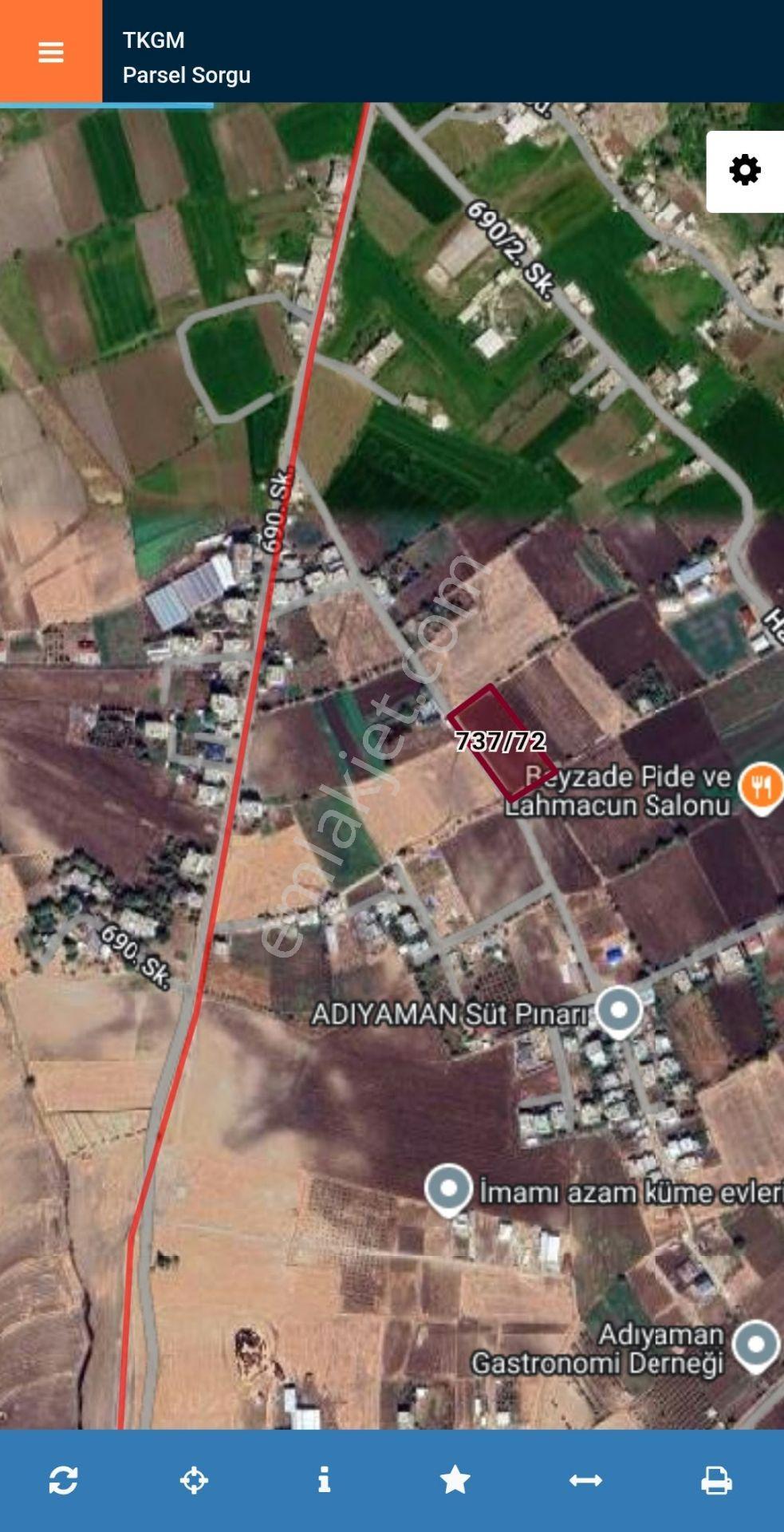 Adıyaman Alitaşı Mahallesinde 4790 M² Satılık Tarla — fotoğraf 3