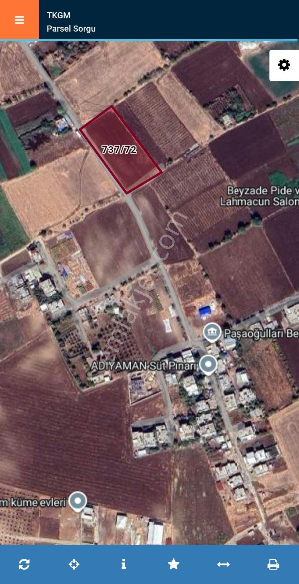 Adıyaman Alitaşı Mahallesinde 4790 M² Satılık Tarla — fotoğraf 4