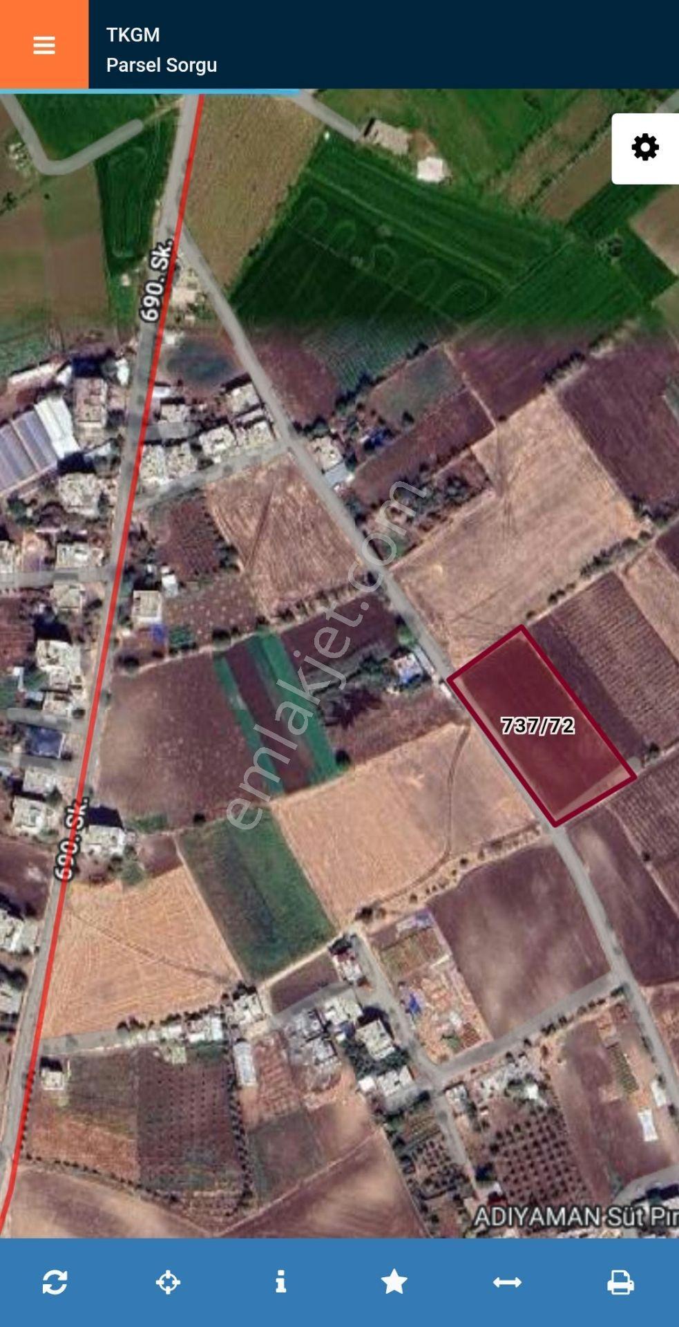 Adıyaman Alitaşı Mahallesinde 4790 M² Satılık Tarla — fotoğraf 7