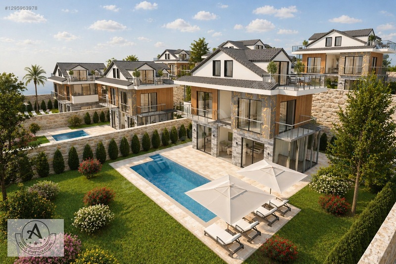 Sultan Villaları Projesi 4+1 184m2 Balkonlu Satılık Villa — fotoğraf 4