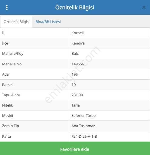 Kocaeli Kandıra Balcı Mah. 231 M2 Satılık Arsa — fotoğraf 24