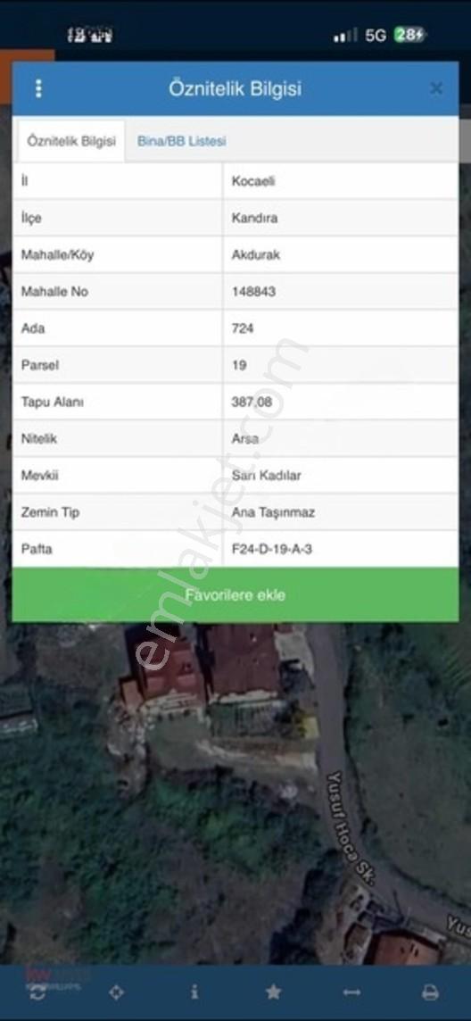 Kw Arven | Kandıra Akdurakta Satılık Arsa — fotoğraf 2