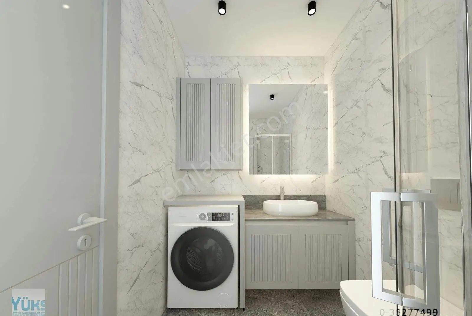 Denizli Hallaçlar Mahallesinde 2+1 120 M2 Lüks İşçilikte Satılık Daireler — fotoğraf 13