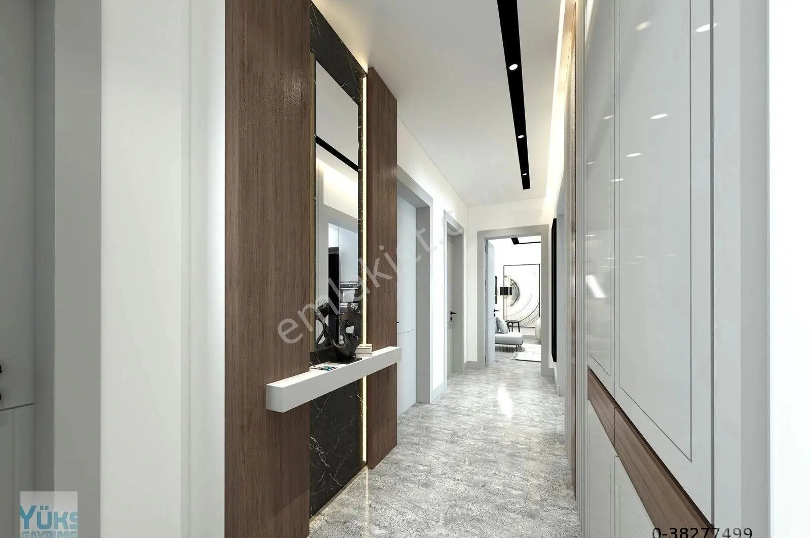 Denizli Hallaçlar Mahallesinde 2+1 120 M2 Lüks İşçilikte Satılık Daireler — fotoğraf 30