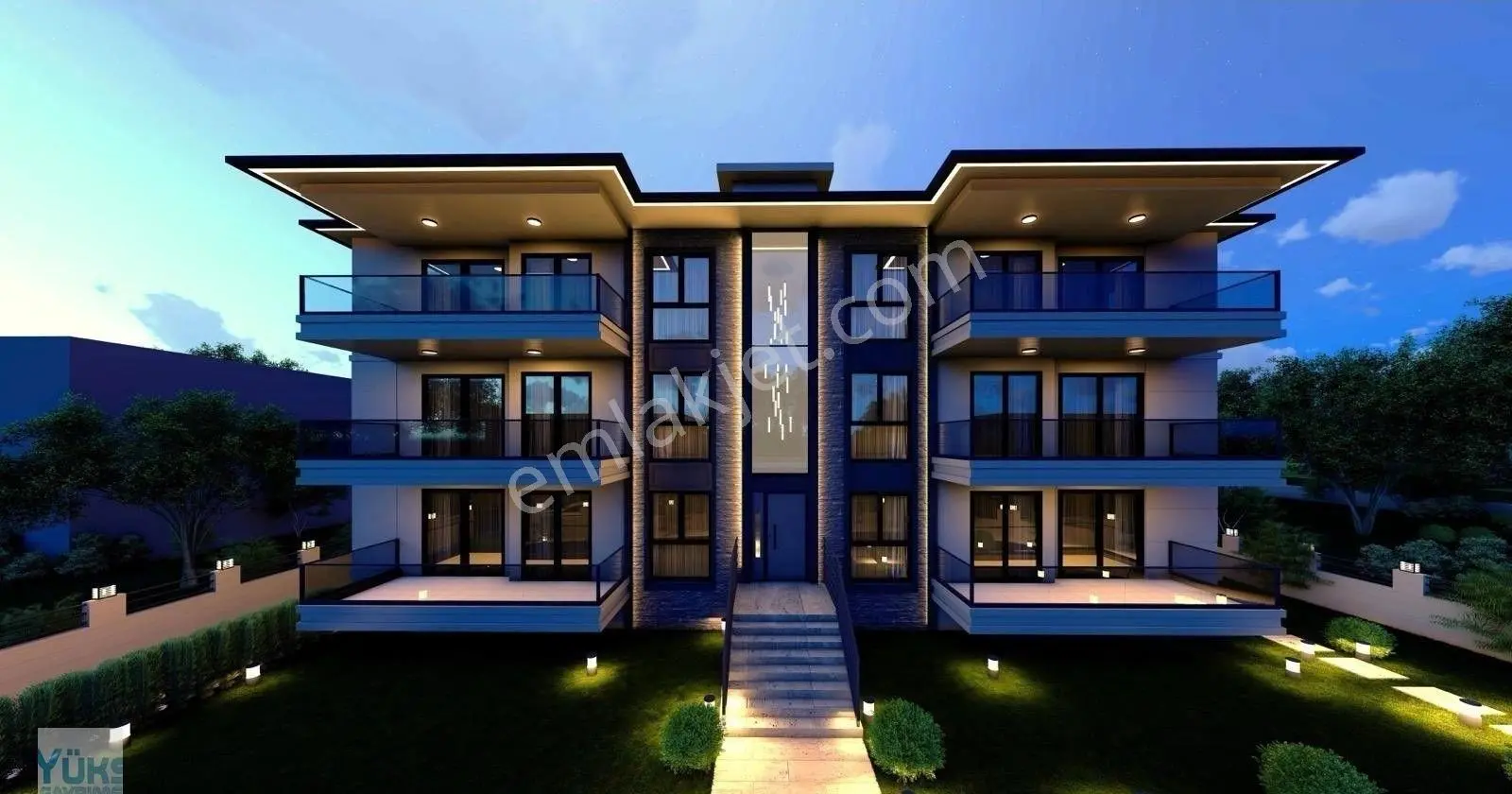 Denizli Hallaçlar Mahallesinde 2+1 120 M2 Lüks İşçilikte Satılık Daireler — fotoğraf 33