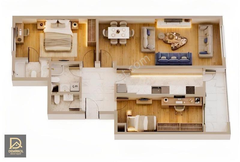 Demirkol İnşaat Yenibosnada 2+1 110 M2 Otoparklı Satılık Daire — fotoğraf 2