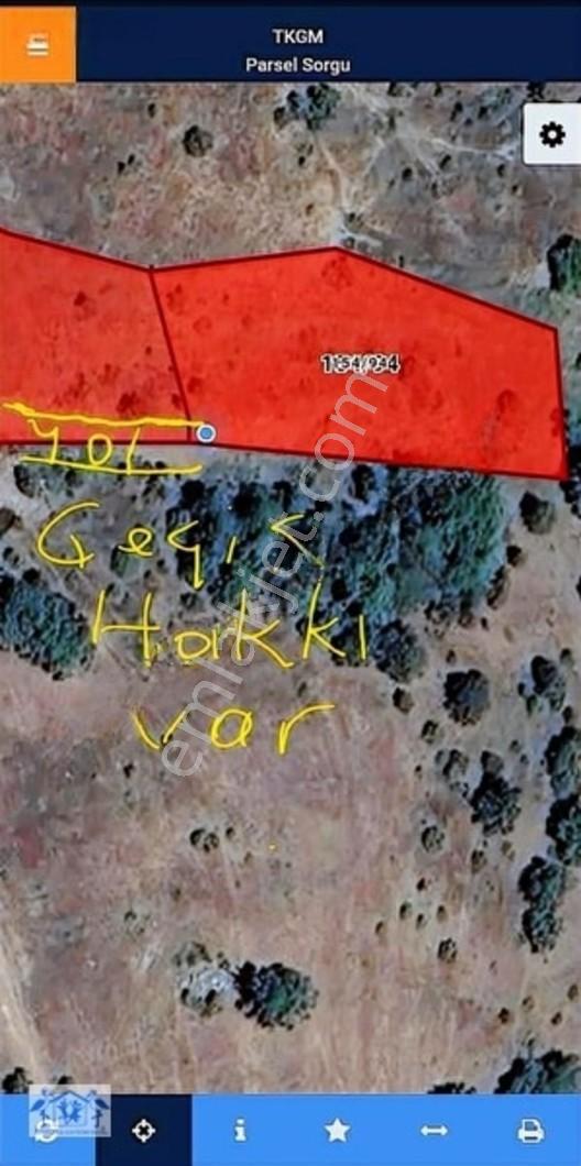 Çilekli'de Resmi Yol Su 1590 M2 Oksijen Deposu Tarla — fotoğraf 4