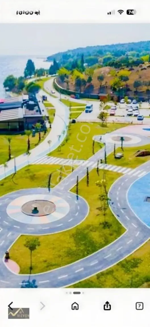 Vizyon Emlaktan Satılık Konut İmarlı Arsa Cadde Üzeri Arsa 430m — fotoğraf 3