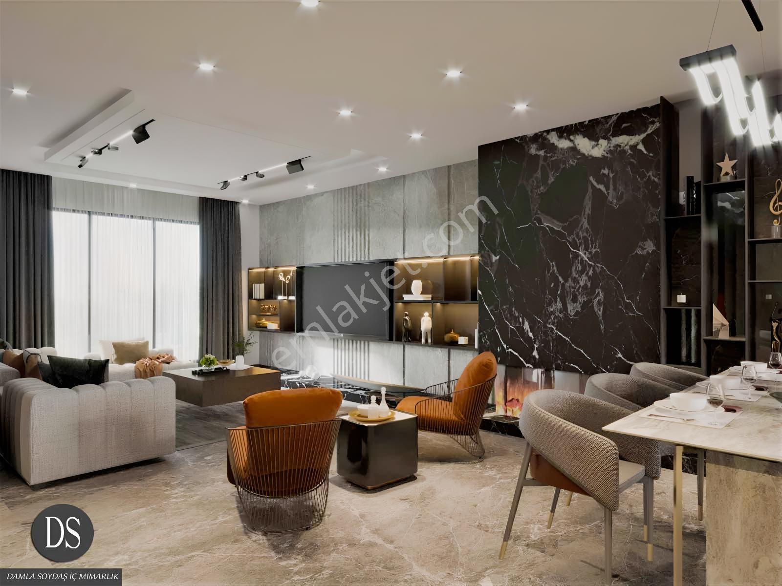 Akıllı Ev Sistemli Şömineli Barbekülü Lüks İkiz Villa — fotoğraf 6