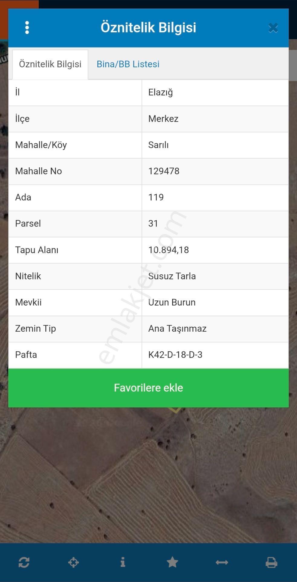Doğukan Real Estate | Merkez Sarılı Köyü'nde 10.894 M² Satılık Tarla — fotoğraf 2